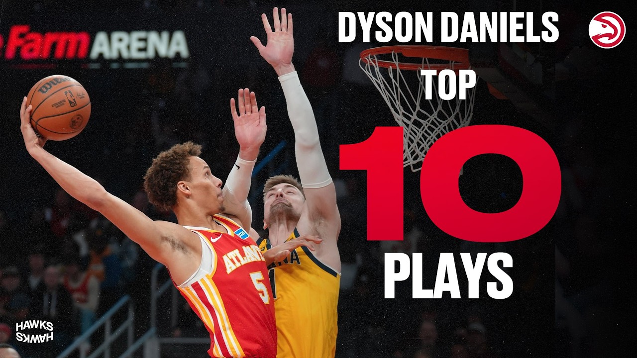 Dyson Daniels Top-10 Plays of January | Atlanta Hawks Highlights