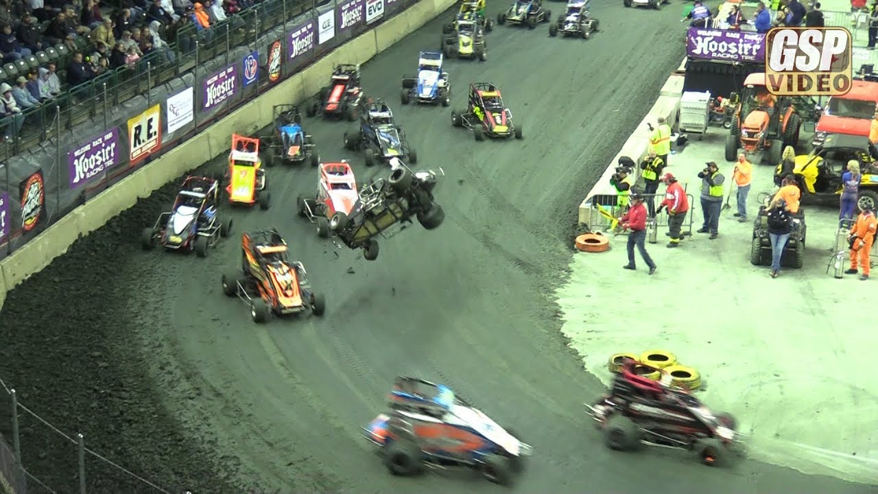 Trenton Indoor Dirt A-Main - 12/2/2017