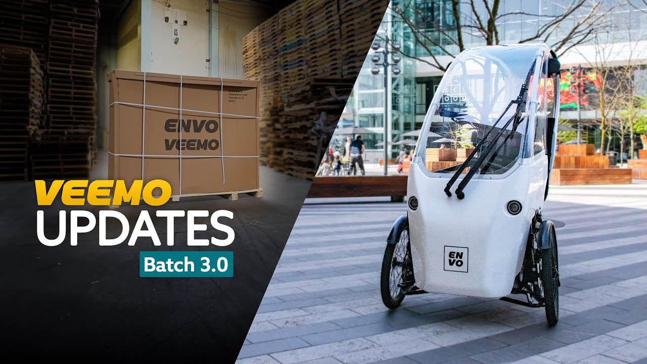 ENVO Veemo Batch 3 Update – New Features, Design Upgrades & Shipping News!