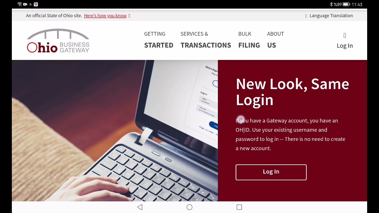 Ohio Business Gateway Login ⏬👇