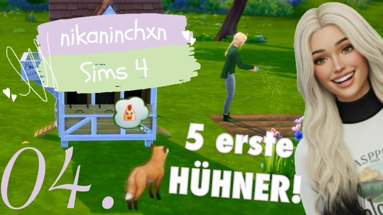Ihre ersten Hühner und dann das!! 🦊🐔 Rags to Riches Part 4 | Die Sims 4 | nikaninchxn