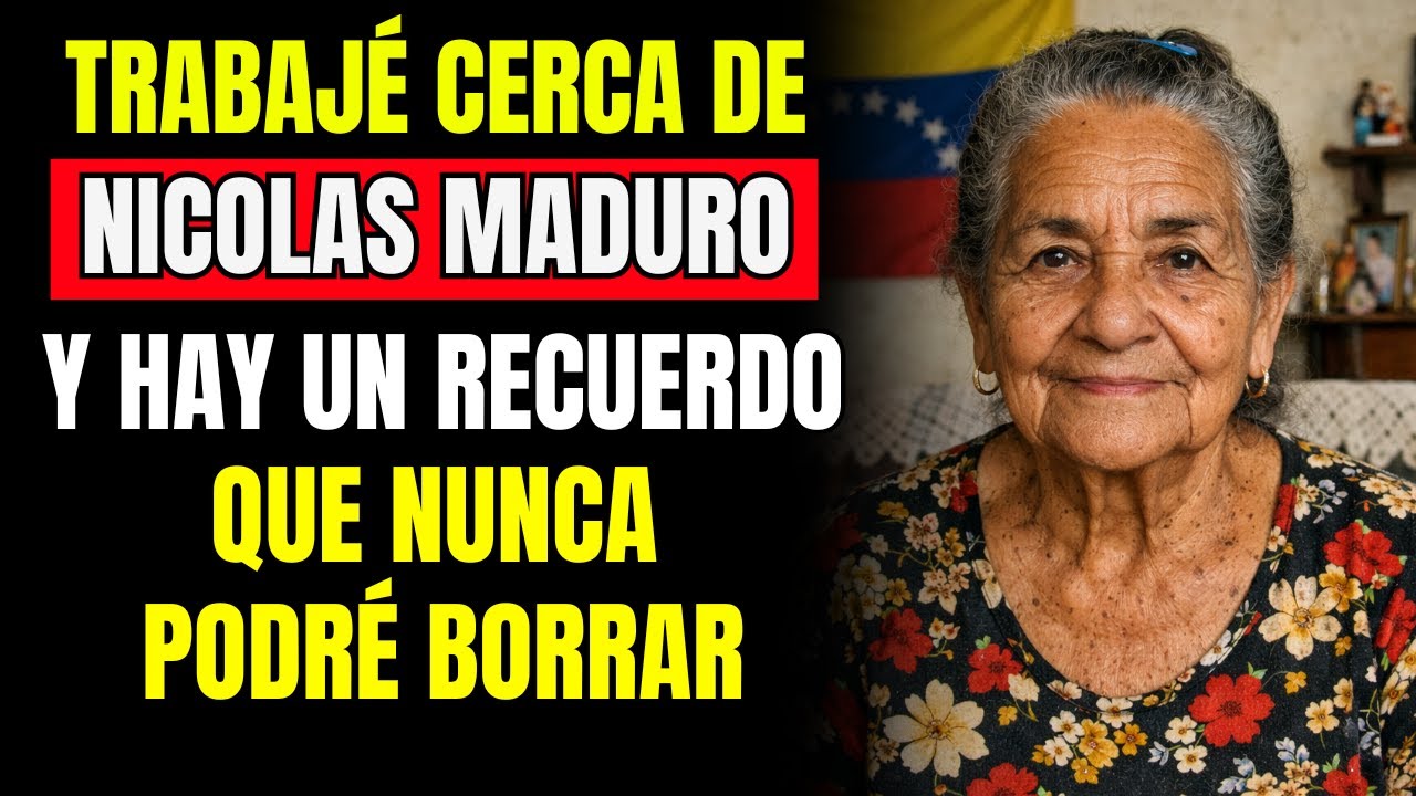 Trabajé cerca de Nicolas Maduro y hay un recuerdo que me perseguirá para siempre