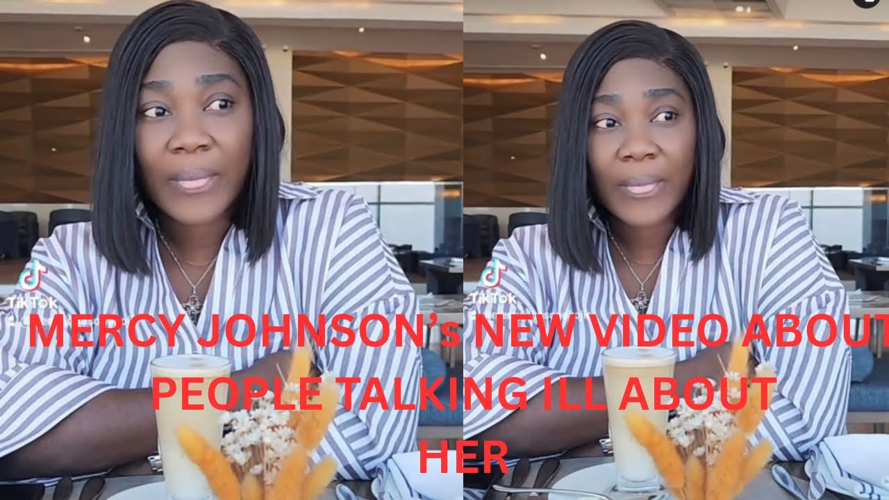 MERCY JOHN’s MESSAGE TO THOSE SAYING ILL ABOUT HER FAMILY 