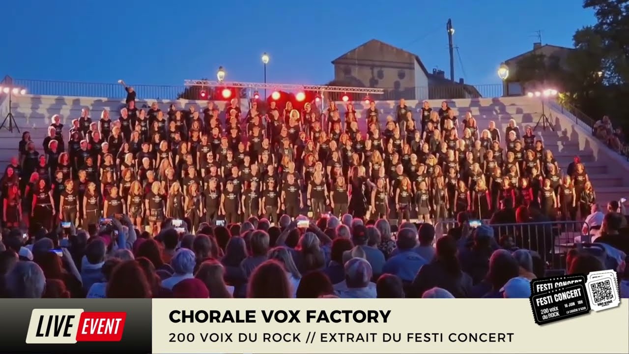 VOX FACTORY - Extrait Festi Concert LA CADI&Egrave;RE D'AZUR
