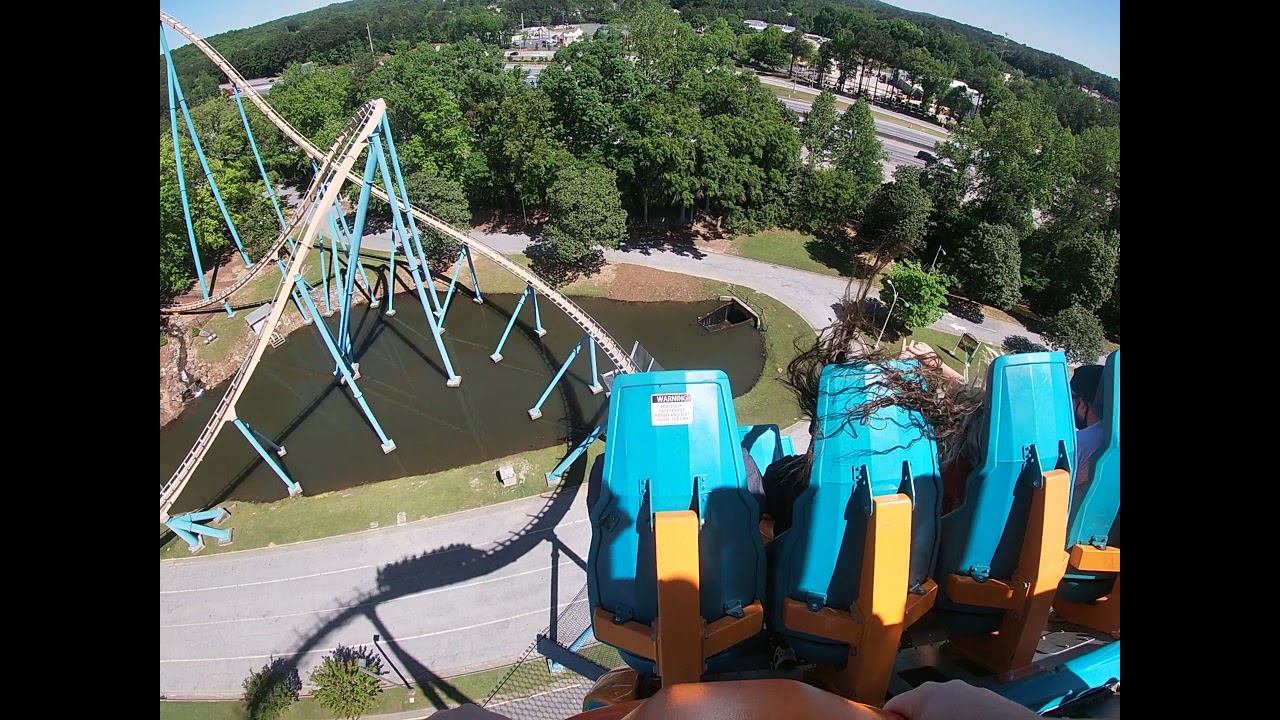Six Flags Over Georgia Goliath POV