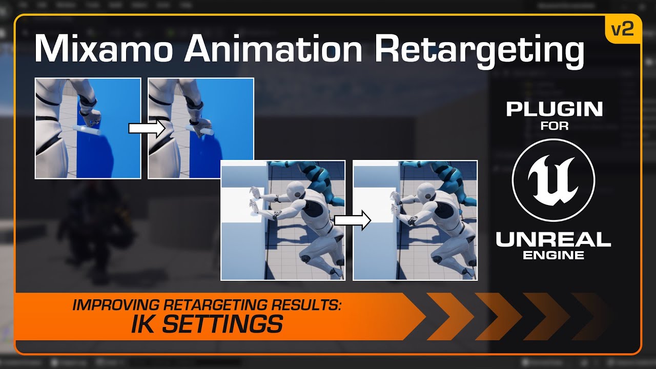 How to use the Retarget IK settings - Mixamo Animation Retargeting 2 for Unreal Engine 5