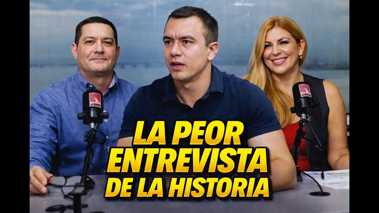 DANIEL NOBOA MIENTE Y HACE EL RIDICULO EN PROGRAMA DE FARANDULA (RADIO CITY)