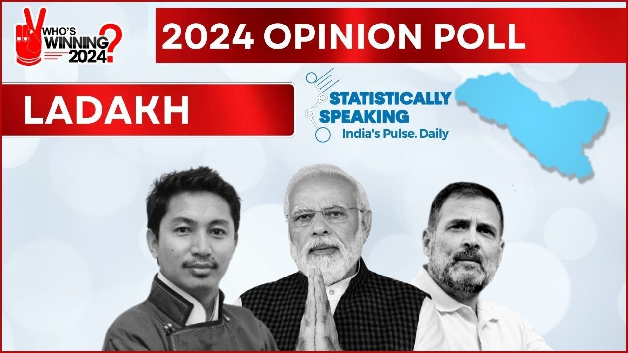 Opinion Poll of Polls 2024 | Who's Winning Ladhak | Statistically Speaking on NewsX