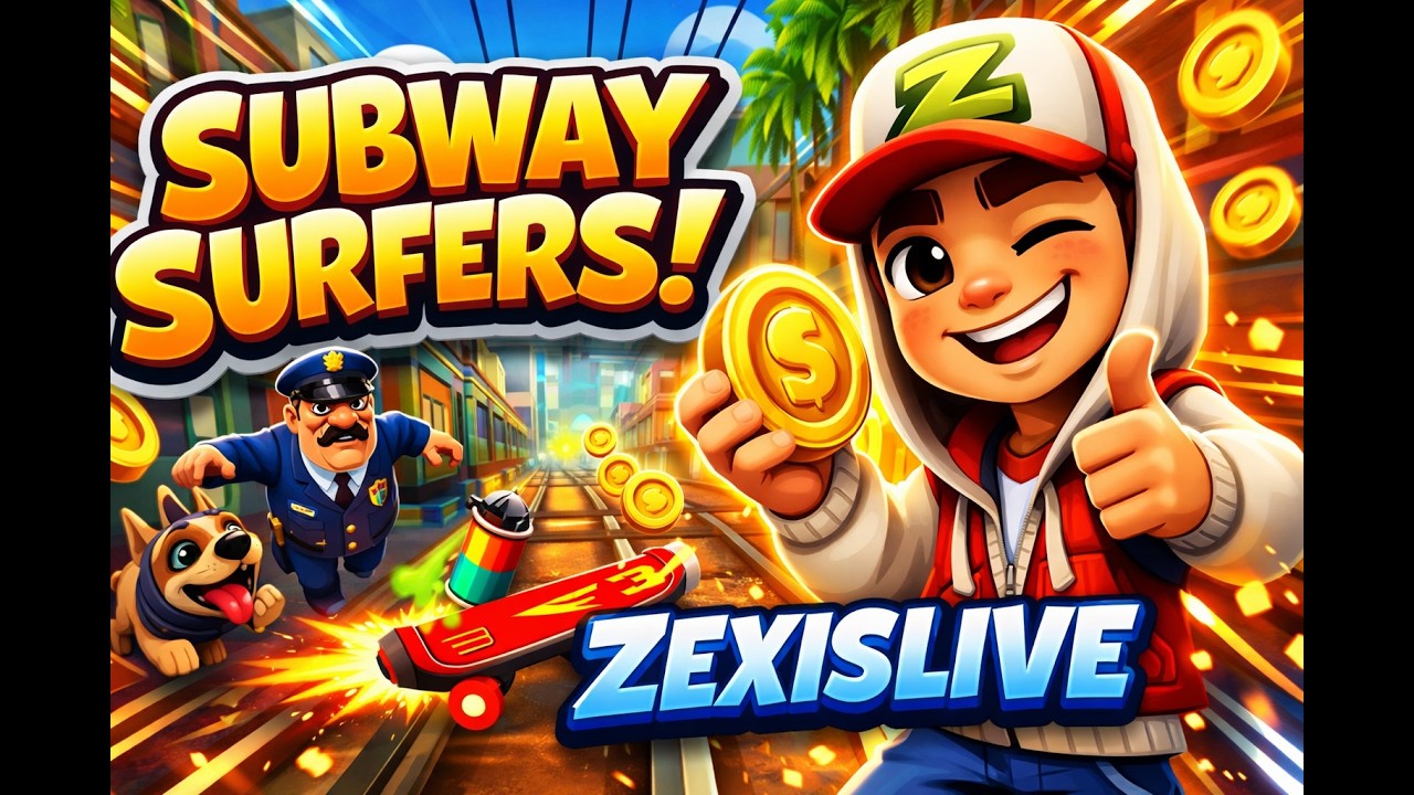 ZEXISLIVE 400k COINS CHALLENGE  SUBWAYSURFESS LIVE ON☠️ #youtubeshort #shortfeed  #subwaysurfers