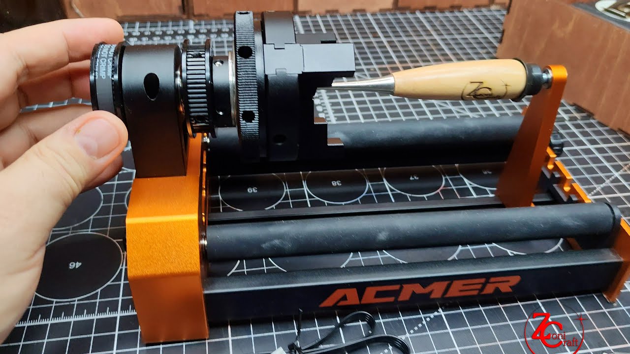 Представляем вам новый ACMER 4-в-1 Laser Rotary Attachment - M4
