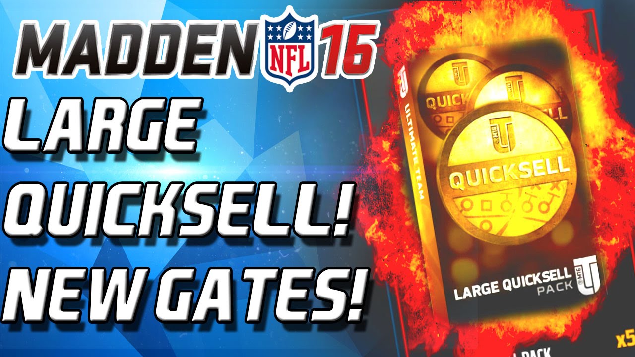 JUICED ANTONIO GATES! LARGE QUICKSELL JACKPOT? - Madden 16 Ultimate Team