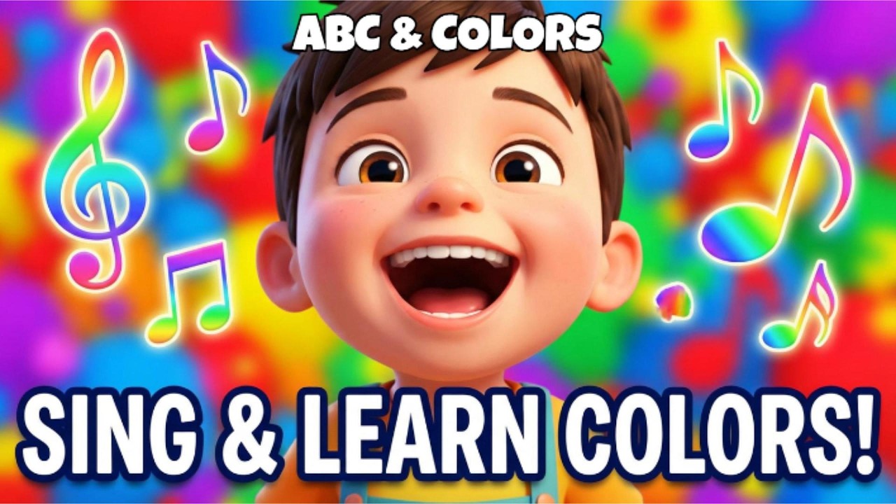 Colorful ABC Song 🌈🎨 | Letters and Colors #ABC #KidsSongs #LearnColors