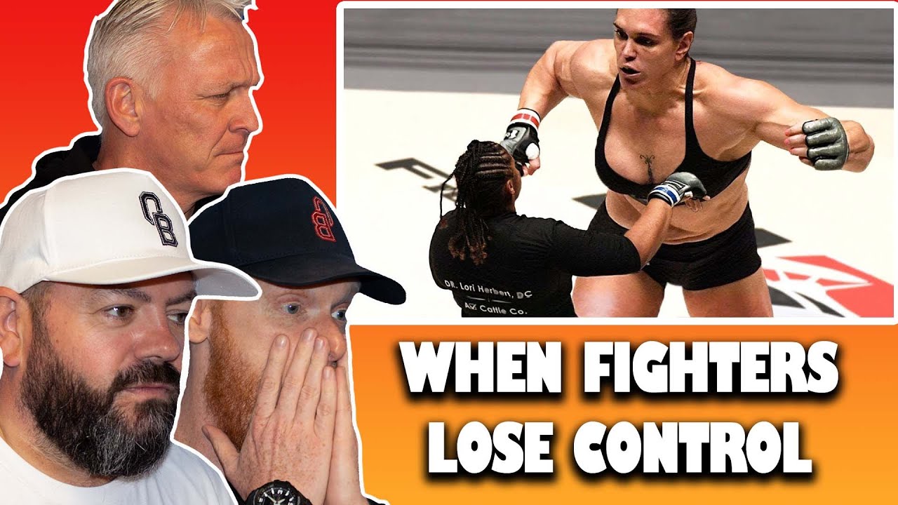 When Fighters Lose Control REACTION | OFFICE BLOKES REACT!!