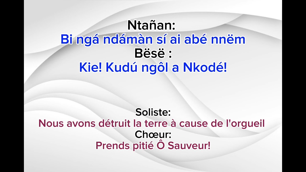 NTI NKODÉ YESÙS