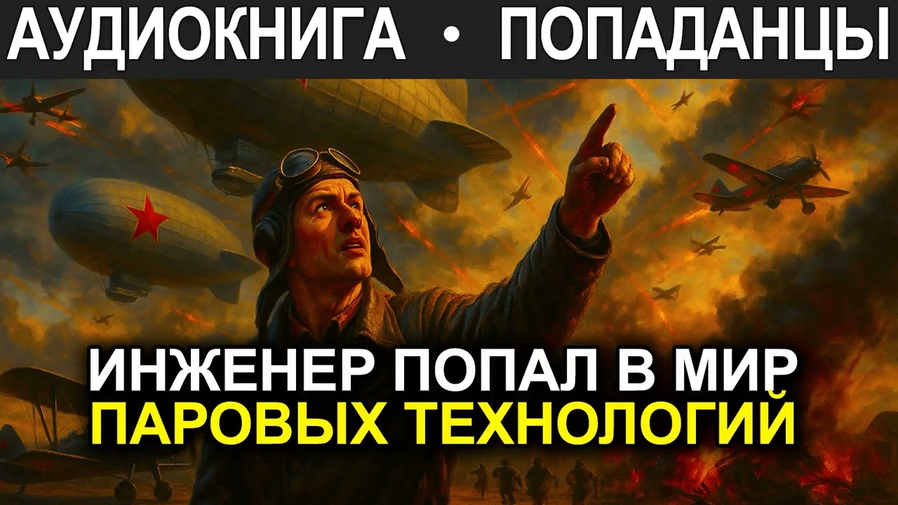 АУДИОКНИГА 🎧 ПОПАДАНЕЦ 😱 Инженер попал в мир паровых технологий