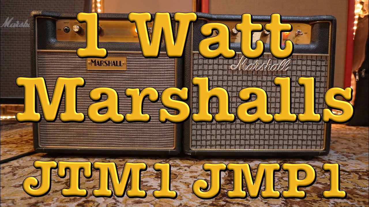 1 Watt Marshall Amps  JTM1 & JMP1 -  #217 Doctor Guitar
