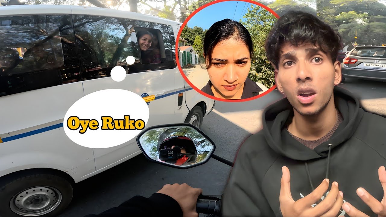 Is ladki Ne Raste M Rok Diya😳 