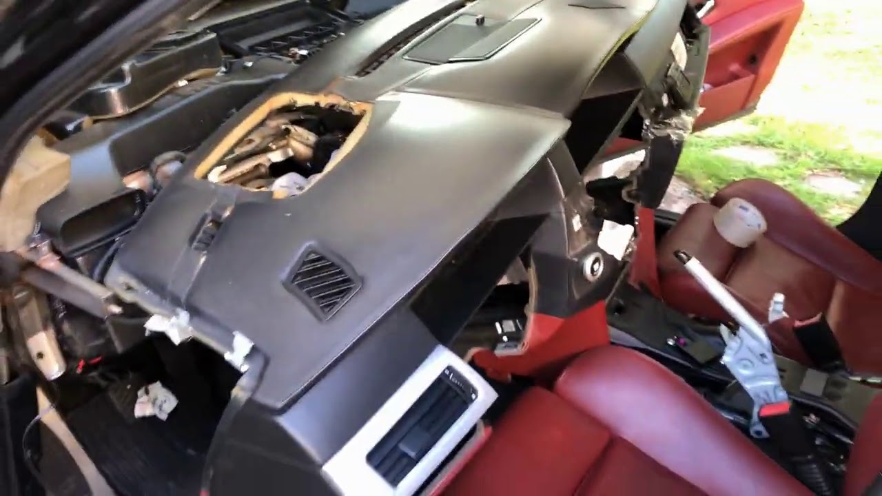 BMW E60 M5 A/C Evaporator Core DIY and save thousands! Video 2