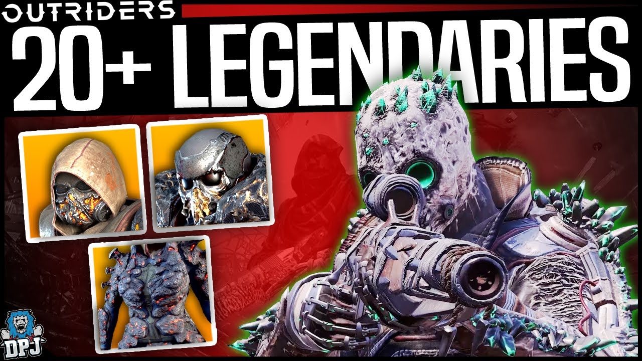 Outriders: 20+ Legendary Armor Pieces - 4 Complete 5 Piece Sets & More - How Armor & Mods Work