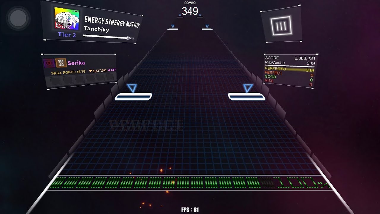 ENERGY SYNERGY MATRIX / Tier 2 / DanceRail3 譜面確認