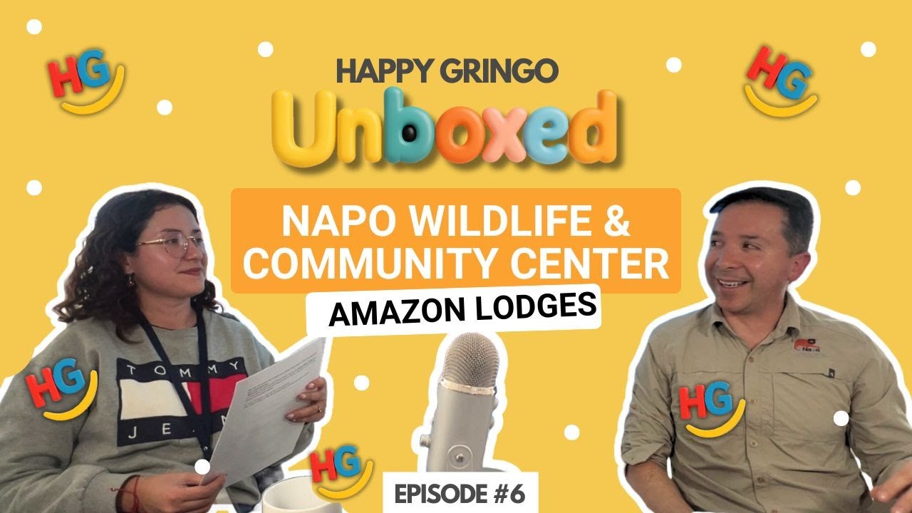 🎙️ Happy Gringo Unboxed | Amazon Lodges in Ecuador: Napo Wildlife & Cultural Center +Travel Tips 💚🐒