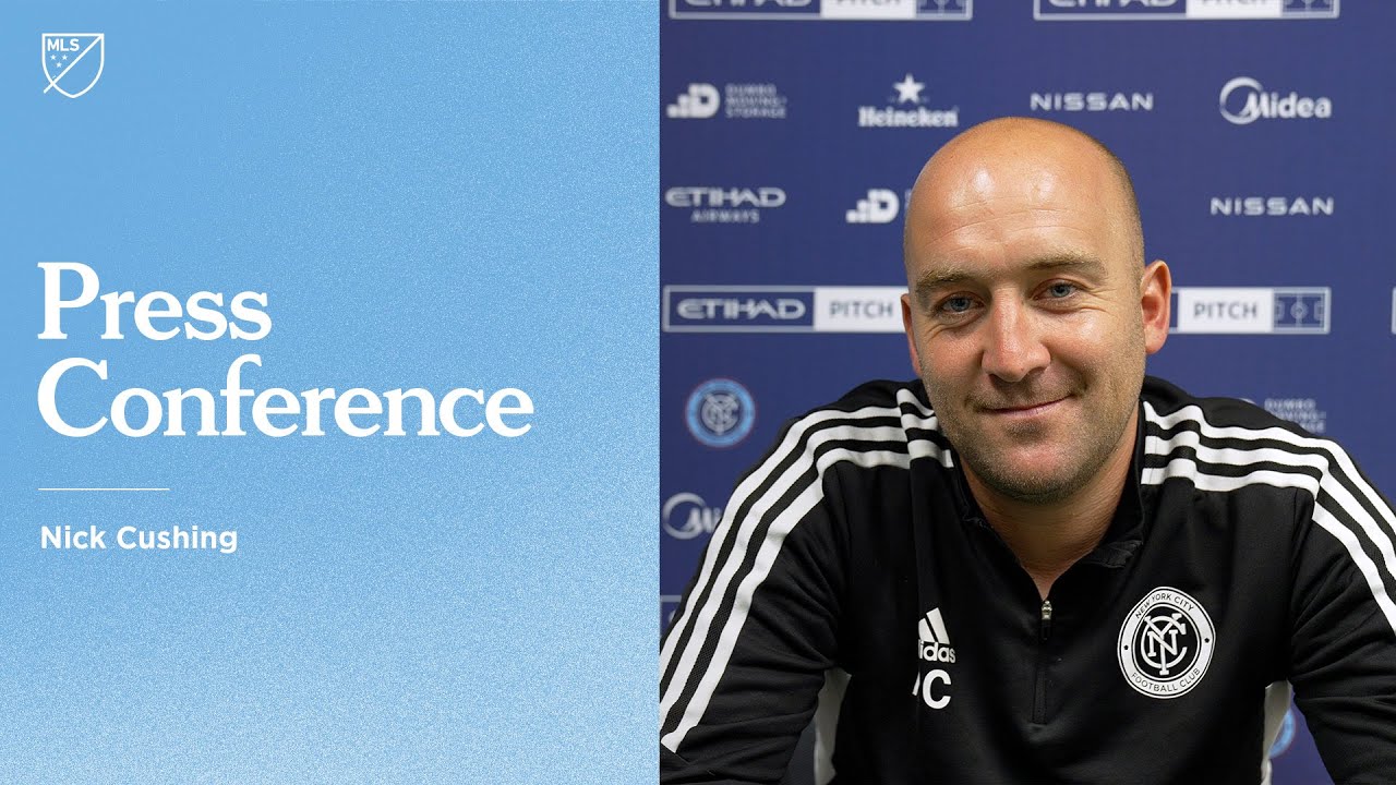 Nick Cushing's First Press Conference as NYCFC Interim Head Coach