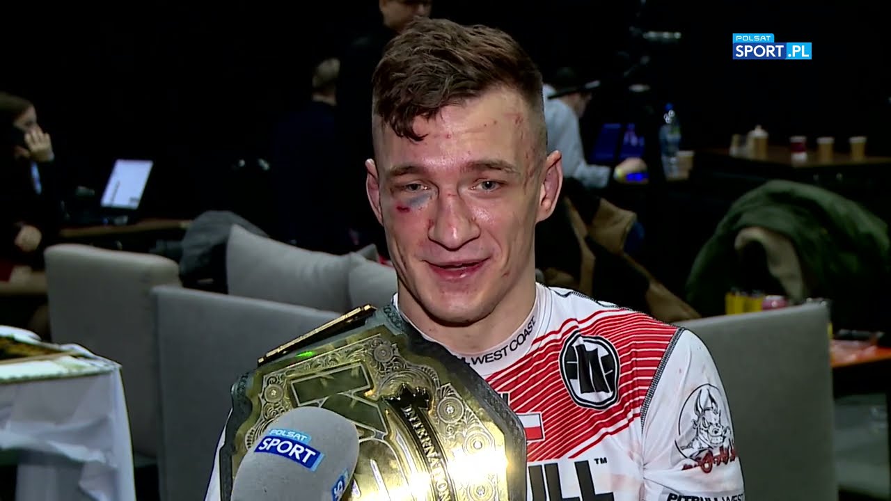 Sebastian Przybysz nowym mistrzem KSW. "Biją mnie na co dzień dużo mocniejsi goście" | KSW 59
