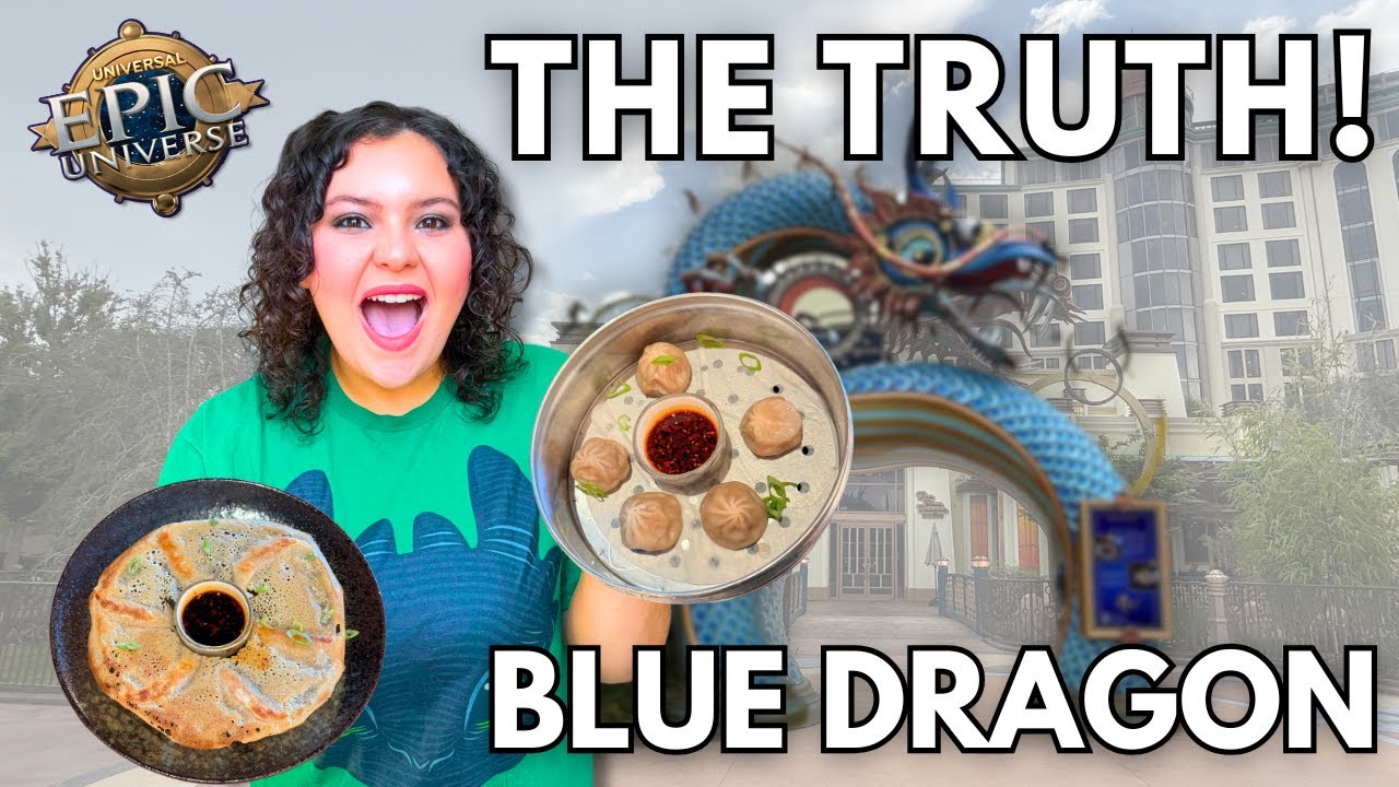 Я пообедал во всех ресторанах Epic Universe. Вот почему Blue Dragon выделяется!