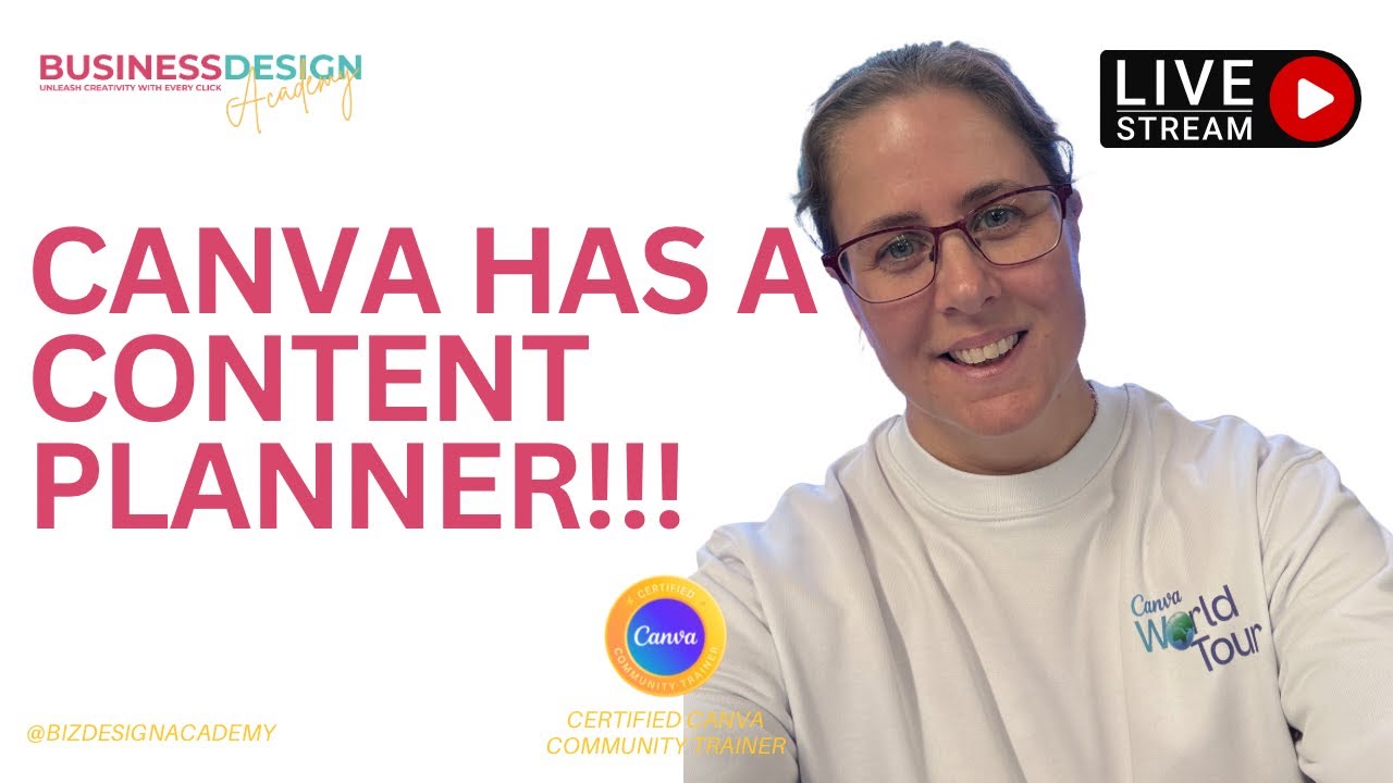 Did you know Canva has a content scheduler? #canva #canvassador #contentplanner 