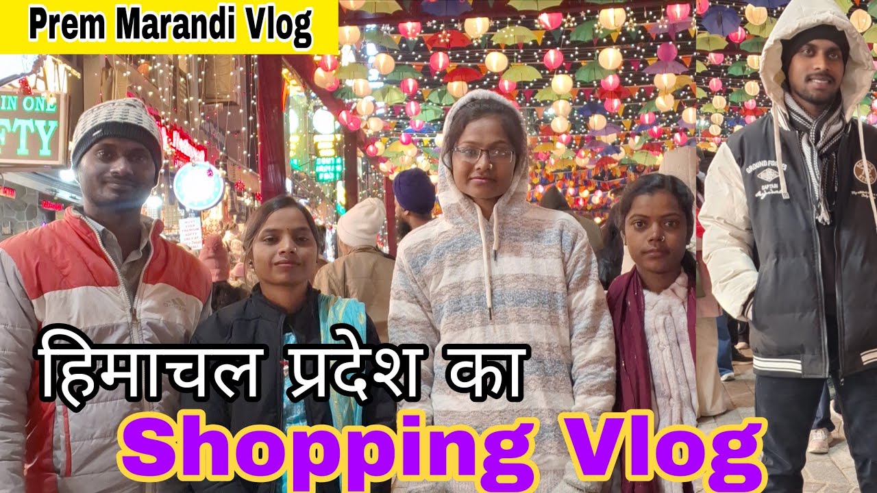 Shopping Vlog ✅ Himachal Pradesh vlog 🤗 #myvlog #college #travel #himalayantrip 