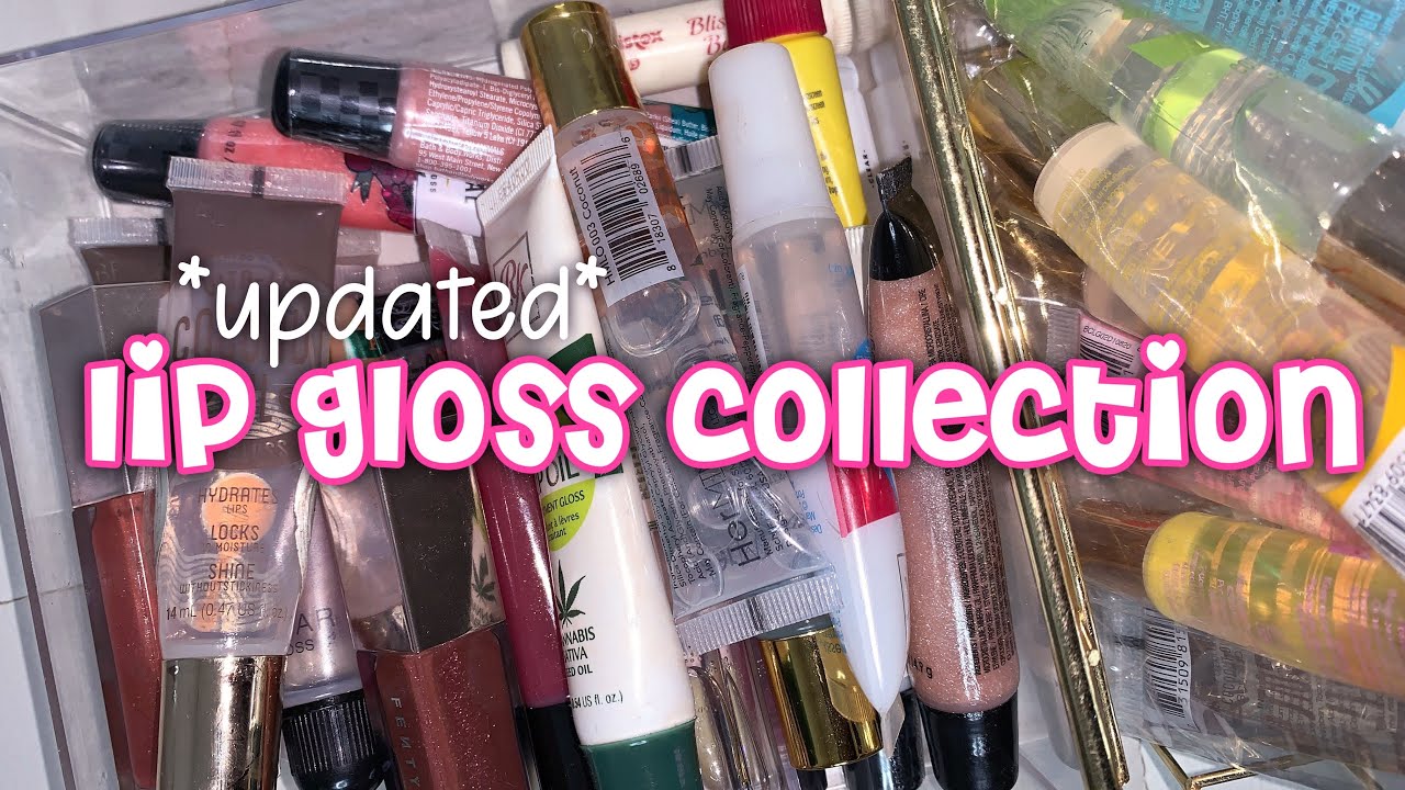 LIP GLOSS COLLECTION !! *updated*