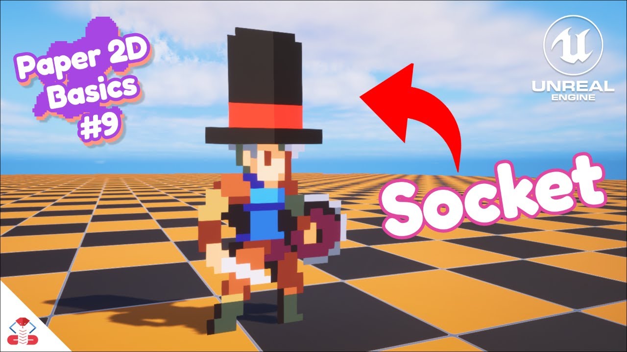 2D Sprite Sockets in Unreal Engine 5 - Paper 2D Basics