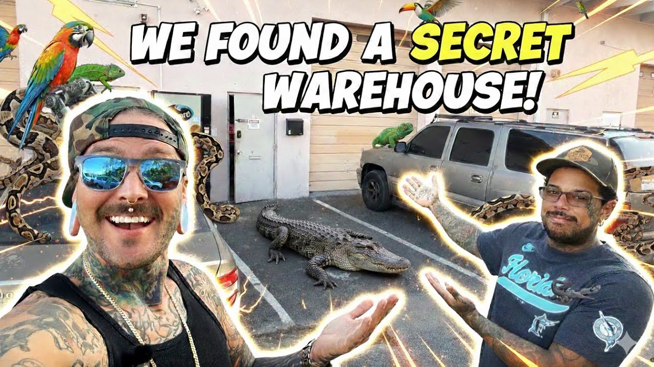 I Found a SECRET Warehouse Full of Exotic Animals&hellip; 😱