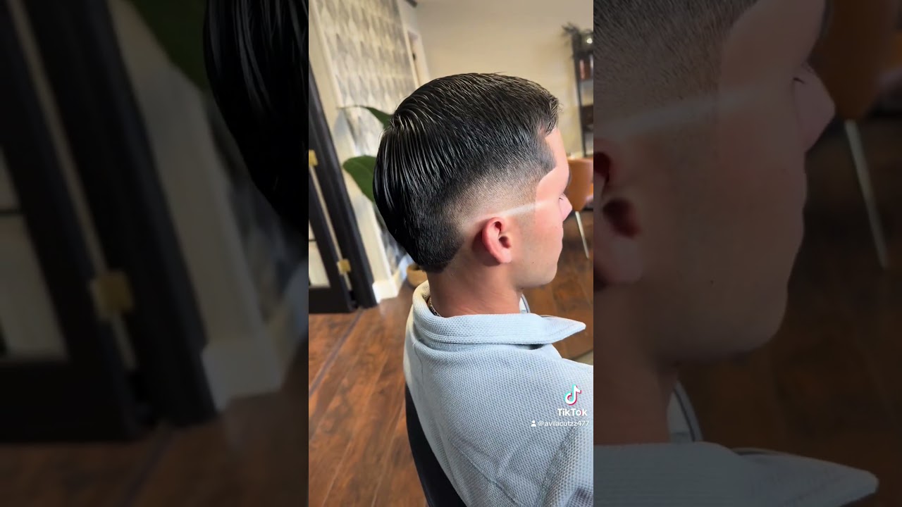 Blurry fade w double V design ✂️💈