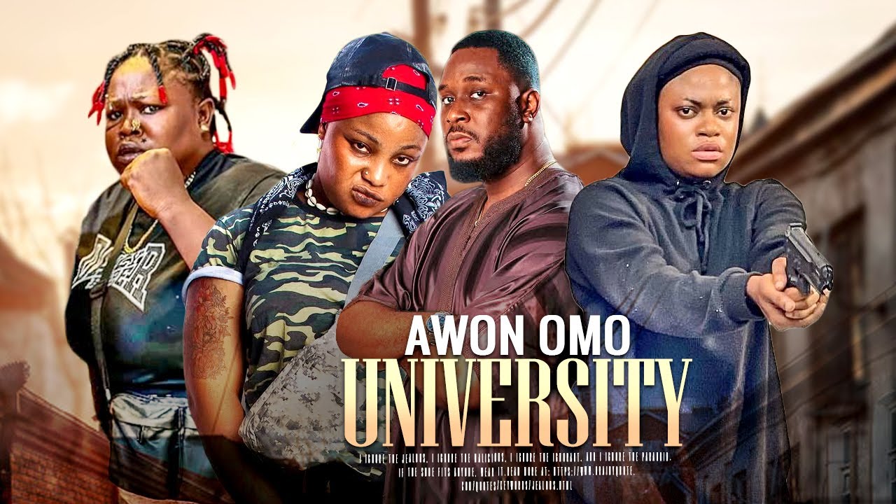 AWON OMO UNIVERSITY - Latest Yoruba Movie 2025 Starring Kemi Apesin, Kiki Bakare