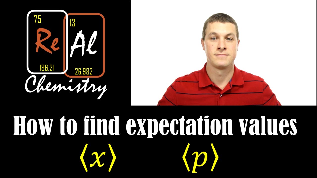 How to calculate expectation values of position and momentum - Real Chemistry