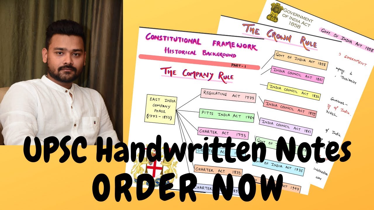 UPSC Notes Making | IAS Notes in English | UPSC Handwritten Notes | Notes Making for UPSC | IAS