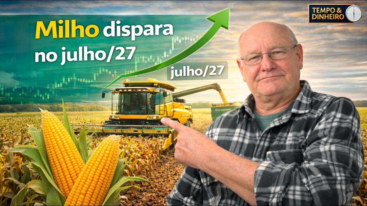 Milho entra em “cavalinho” no Julho/27 em Chicago e mercado fica em alerta