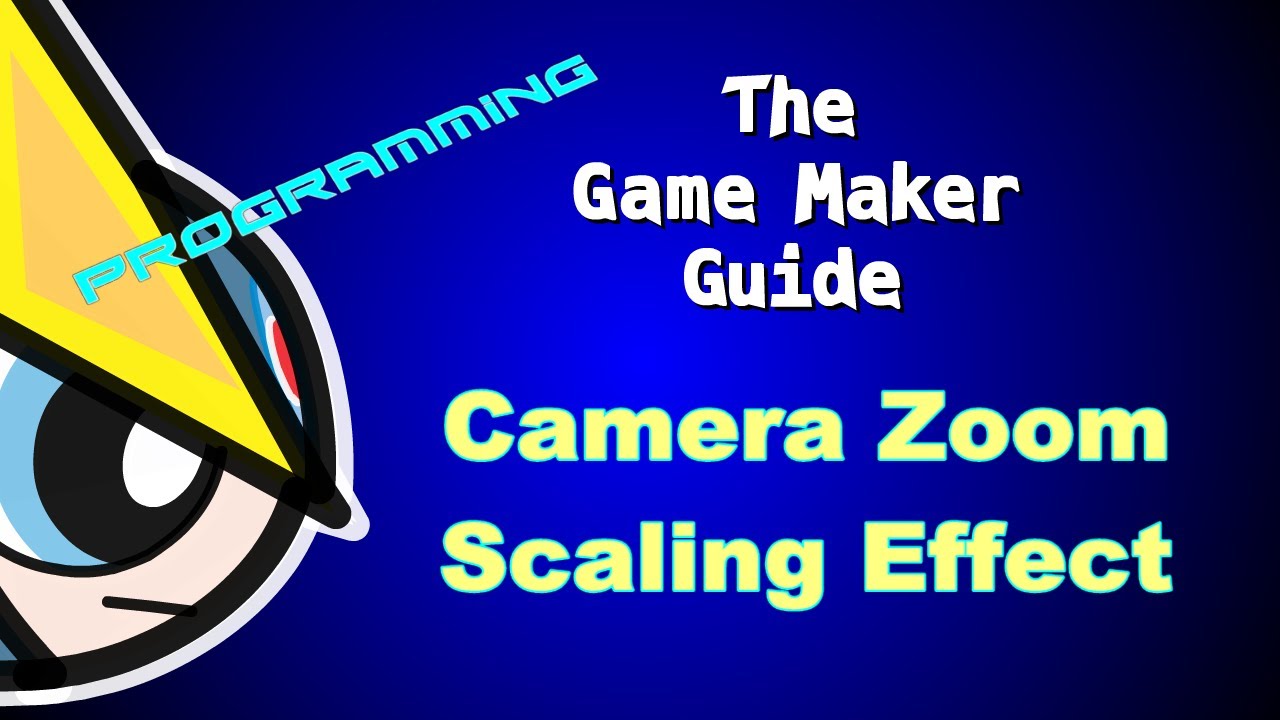 Game Maker Studio Tutorial: Camera Zoom (Scaling) Effect.