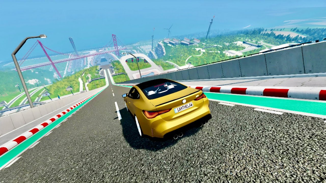 Big Ramp Jumps with Expensive Cars #8 - BeamNG Drive Crashes | SmashDriveX