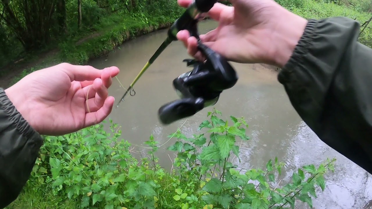 Pêche à la truite/Je pêche une épuisette!!