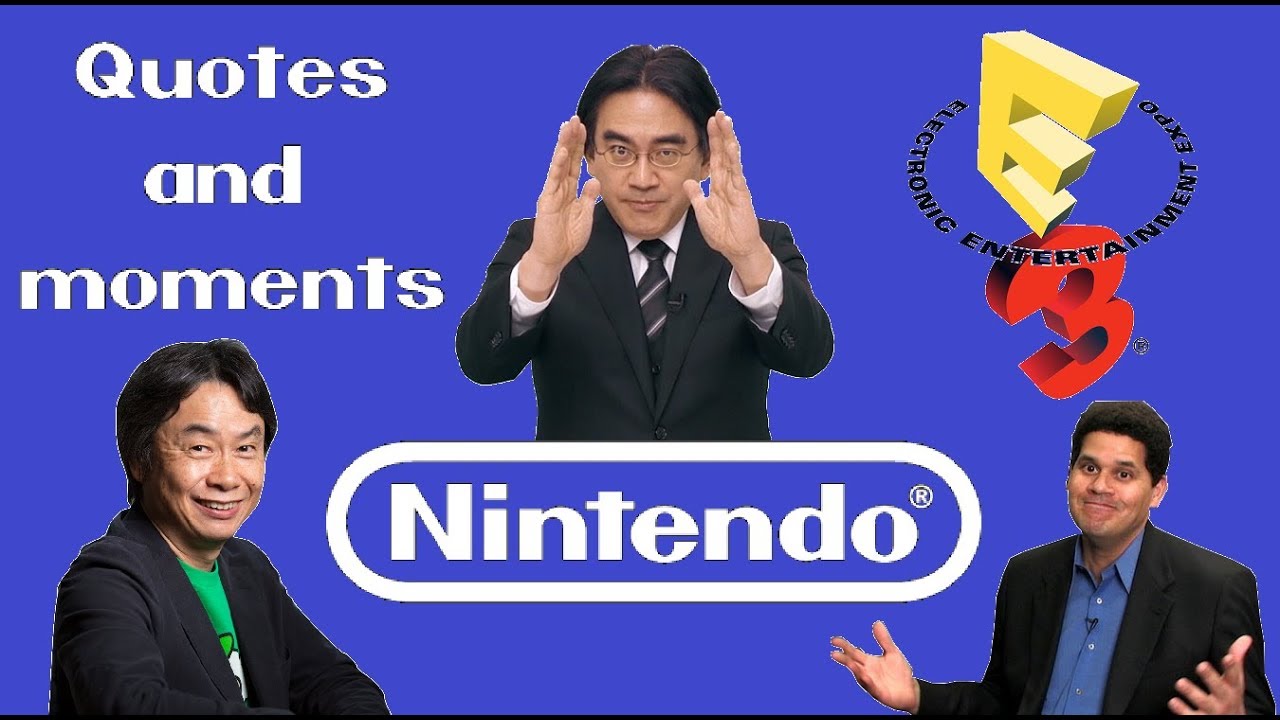 Nintendo E3 Quotes and Moments