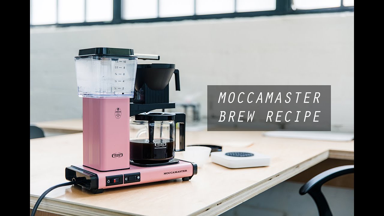 Рецепт приготовления кофе Moccamaster
