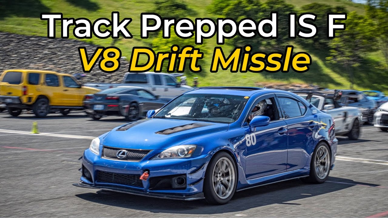 2008 Lexus IS F Track Review - Oversteer Monster!
