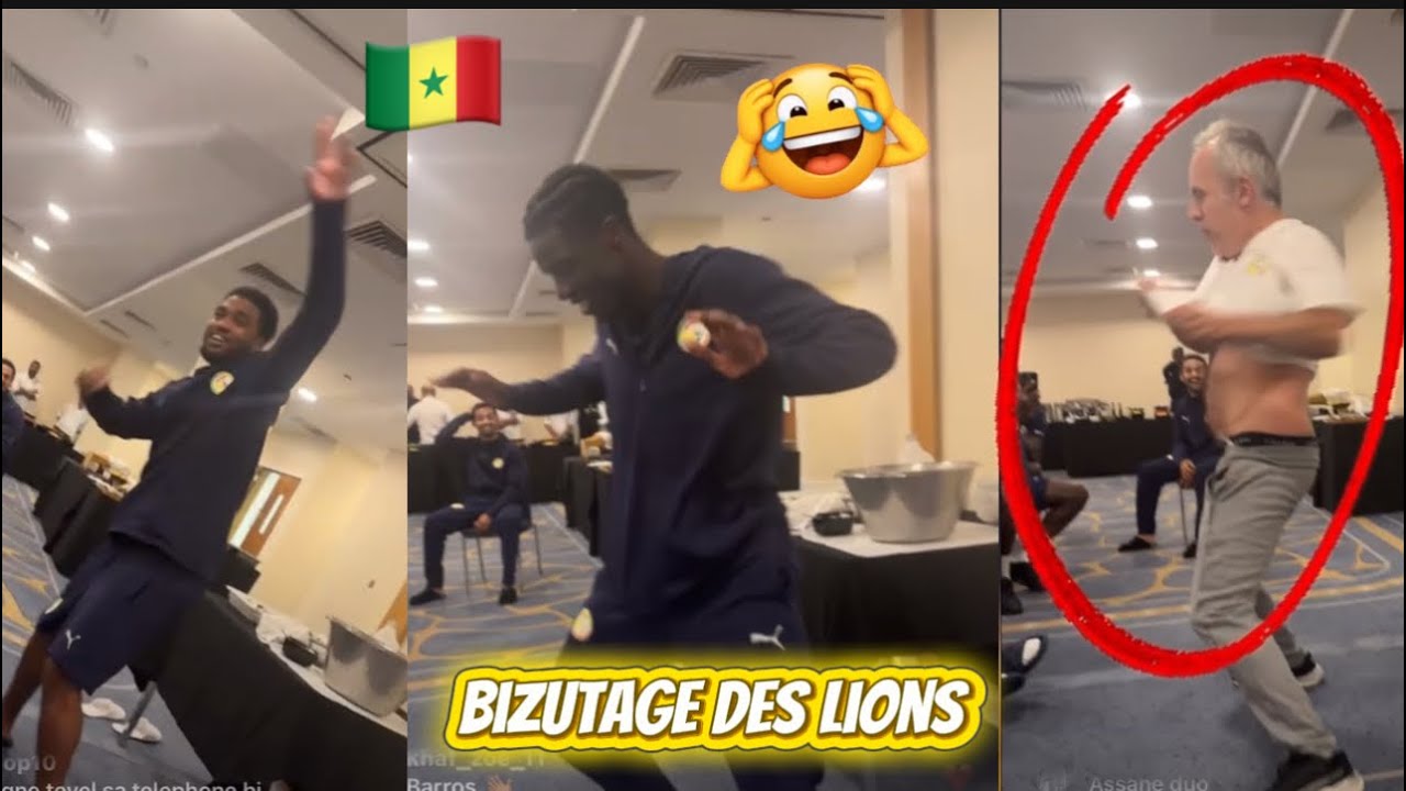 Rè batass 😂 Bizutage des lions 🦁😂 Holal Toubab bi Fethieu Ibrahima Mbaye Assane Diao Sarr 