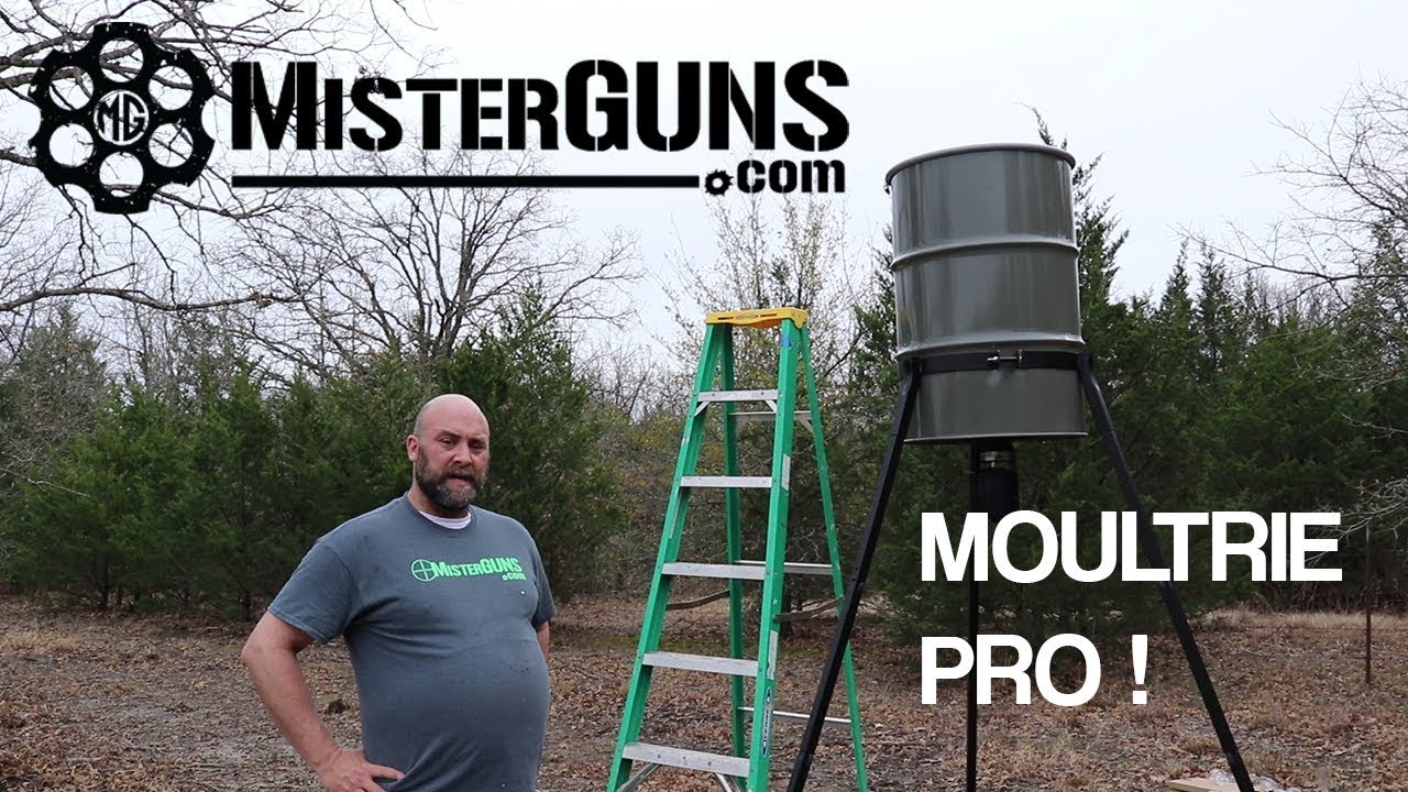Moultrie Deer Feeder - Review and 30 and 55 Gallon Assembly and Setup