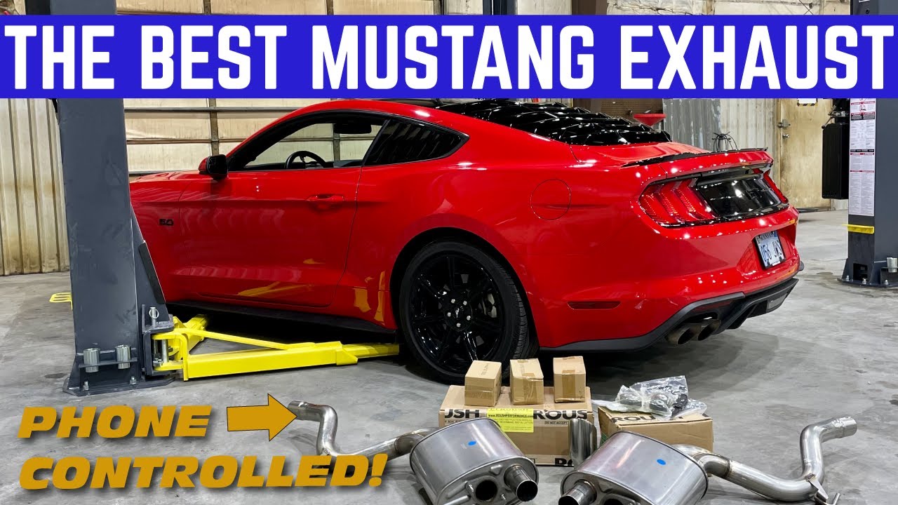 INSTALLING A $3,000 BLUETOOTH EXHAUST On Byte My Bits 2020 Mustang GT