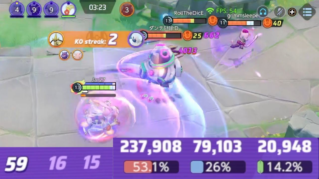Hyper Voice Sylveon is Better Than You Think! 237k Damage (with a 10 ko Comfey) | Pokemon Unite Duoq