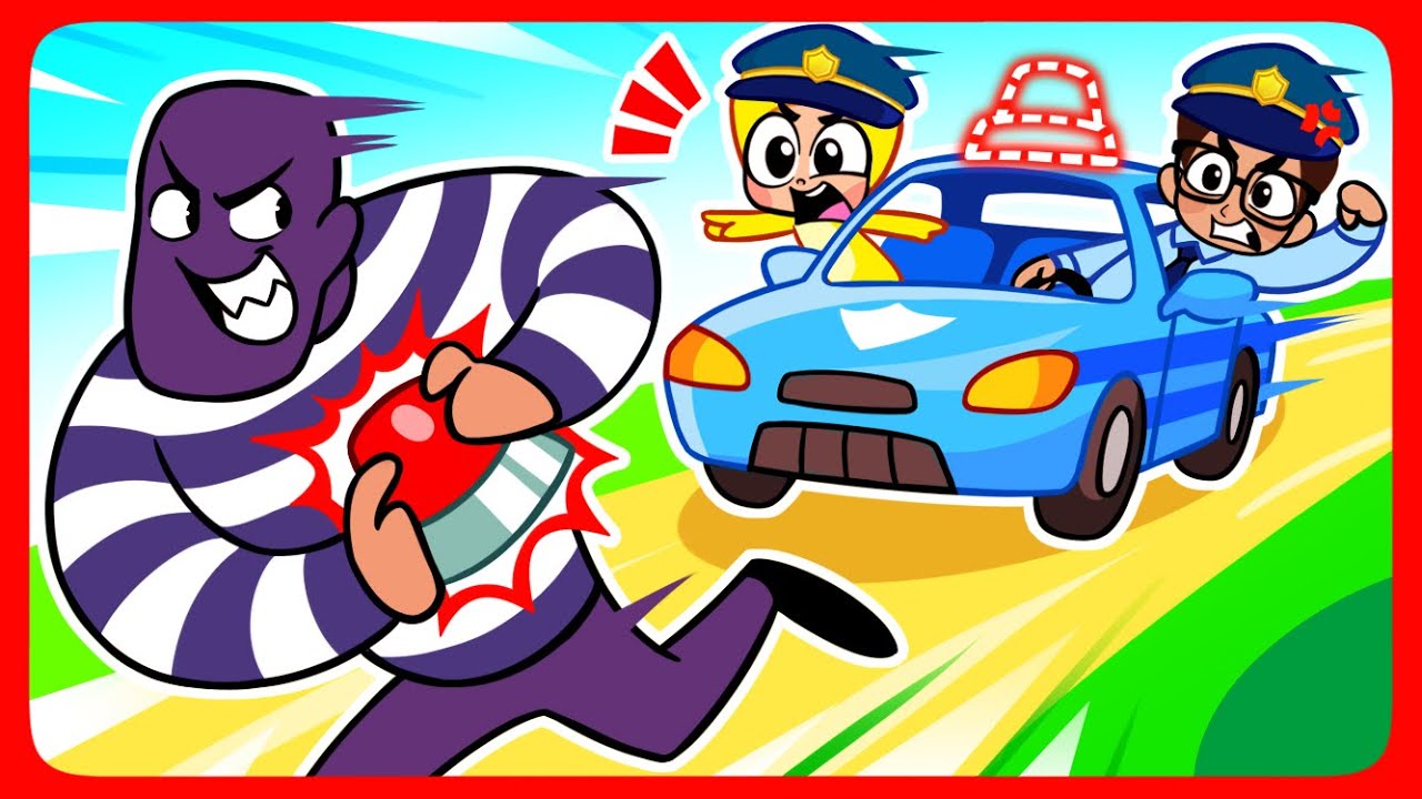 Super Police Car Song 🚓 Where Is My Siren🚨 Stranger Danger