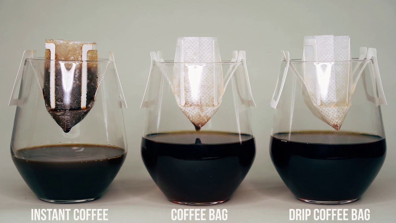 The Laughing Pug Coffee compares instant coffee, coffee bags and drip coffee bags. See the results!